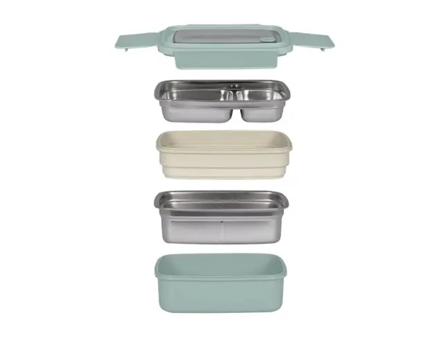 Δοχείο Φαγητού Lunch Box Livoo MEN406V με χωρητικότητα 1000ml - Green MEN406V 2