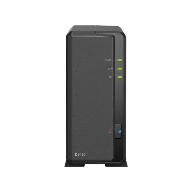 Synology NAS Diskstation DS124 1-Bay (1x 12TB) (DS124-12T-10-1)