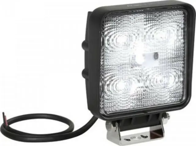 Lampa WL-13 Τετράγωνος Προβολέας Αυτοκινήτου LED Universal 12/24V 15W 11cm 1τμχ 72327