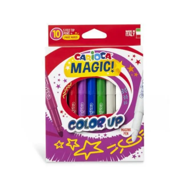 Carioca Μαρκαδόροι Ζωγραφικής Magic Color Up 10 χρώματα (43181)
