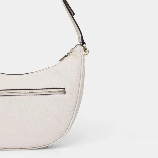 Guess - Γυναικεία Τσάντα Ώμου Silvye Bucket Bag HWBG9536020-OFF Εκρού 3