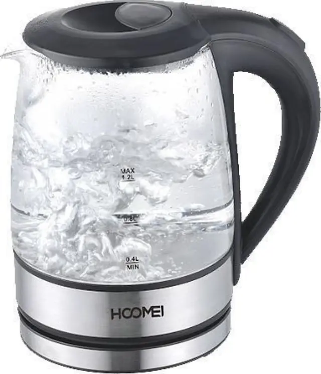 Hoomei HM-5520 Βραστήρας 1.2lt 1630W Inox