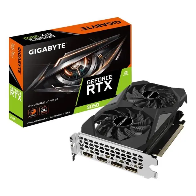 Gigabyte GeForce RTX 3050 6GB GDDR6 Windforce OC v2 Κάρτα Γραφικών – έως 60 δόσεις