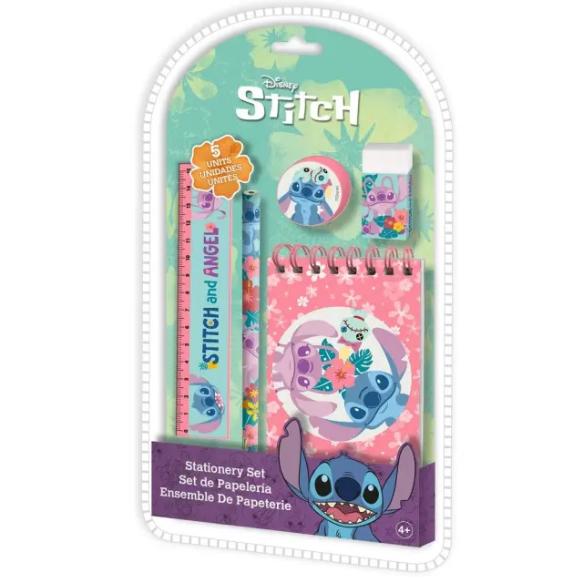 Σετ γραφικής ύλης Disney Stitch Stationery set 5pcs ST00075
