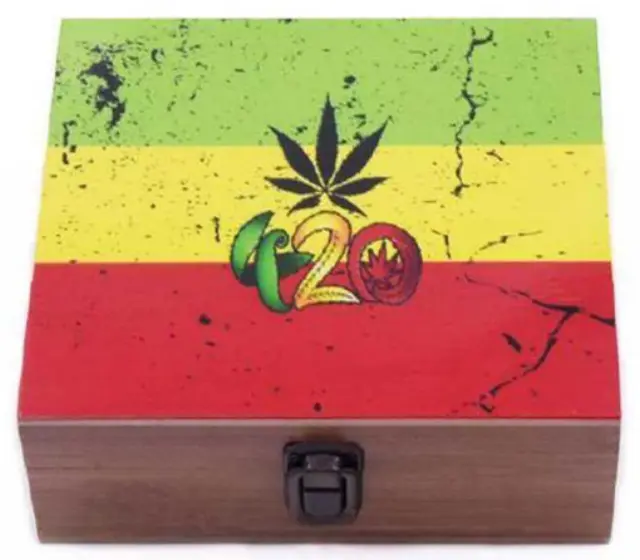 Ξύλινο Κουτί Αποθήκευσης 420 Rasta 19x17x7cm & Σταχτοδοχείο και Πιπάκι 3