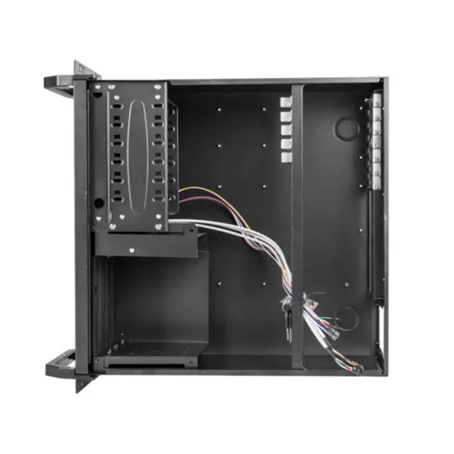 Lanberg Rackmount Server Chassis ATX 450/08 19" 4U (SC01-4504-08B) 3