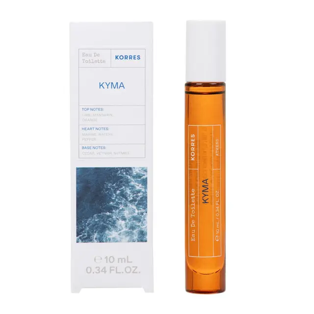 Korres Κύμα Eau de Toilette Roll-On Ανδρικό Άρωμα 10ml 3