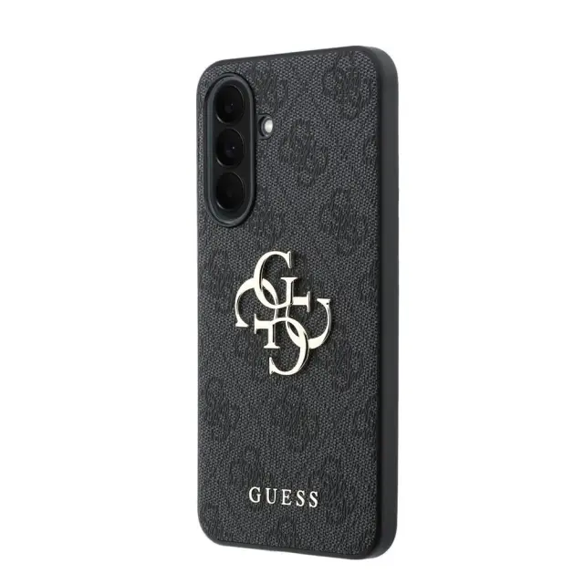 Guess PU 4G Metal Logo Case for Samsung Galaxy A37 Grey 2