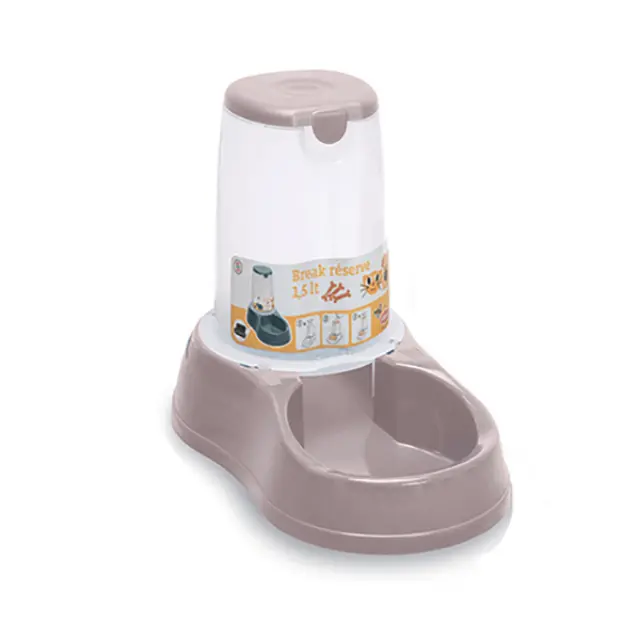 Stefanplast Ταΐστρα Break Σκύλου/Γάτας 1,5lt μπλε