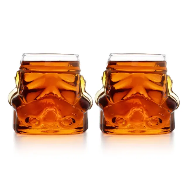 ThumbsUp® Stormtrooper 3d Whisky Glasses Set
