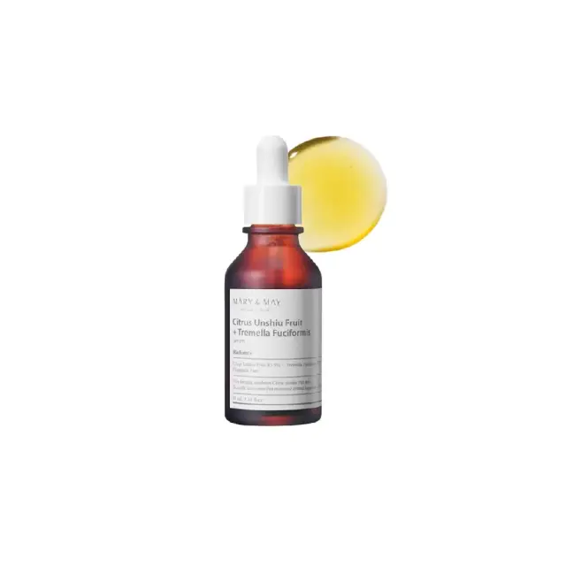 Mary + May Citrus Unshiu + Tremella Fuciformis Serum – Ορός για την αντιμετώπιση των κηλίδων 30ml