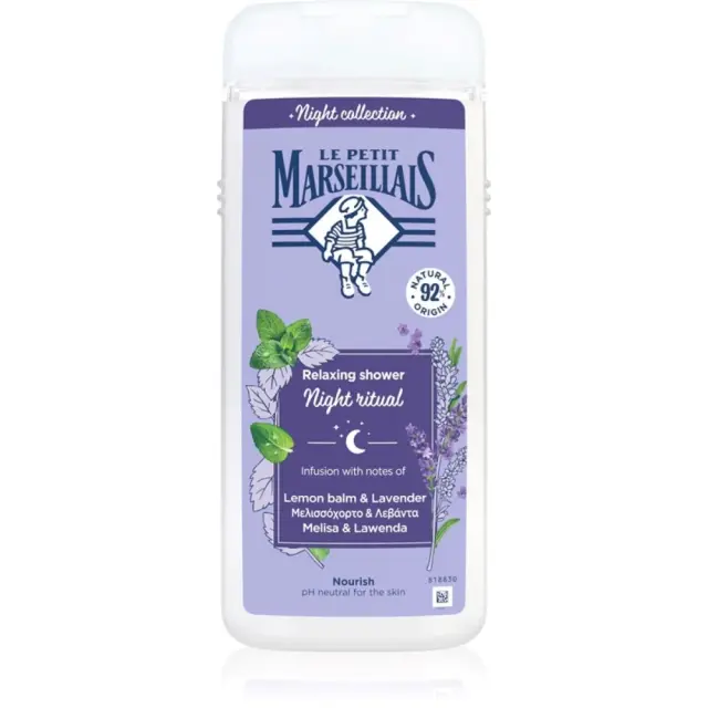 Le Petit Marseillais Night Collection Αφρόλουτρο με Μελισσόχορτο & Λεβάντα 650ml
