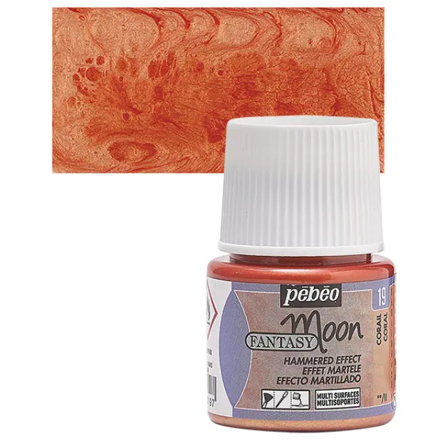 Pebeo Fantasy Moon Σμάλτο - 19 Coral - 45ml