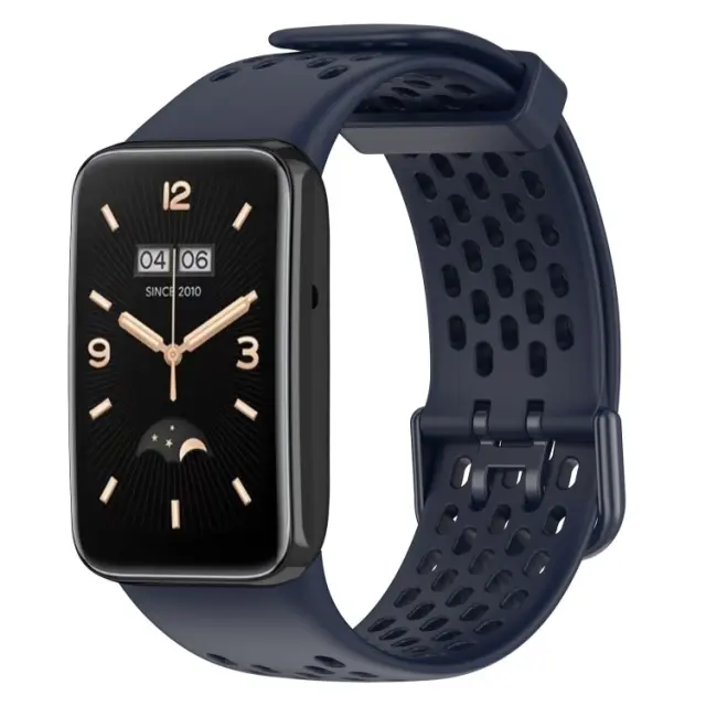 Breathable Λουράκι Σιλικόνης Για Xiaomi Mi Band 7 Pro - Blue OEM