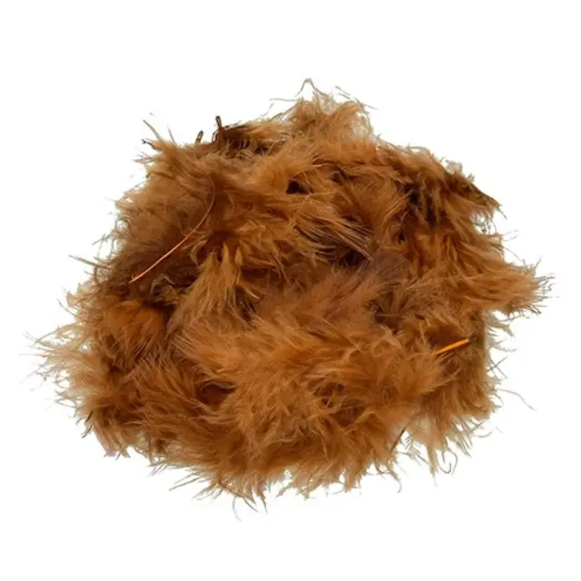 Φτερά Marabou Brown - 10-12cm ~2g ~20τεμάχια