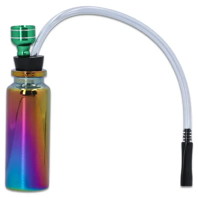 Γυάλινο Bong Mini Rainbow Bottle - 11cm