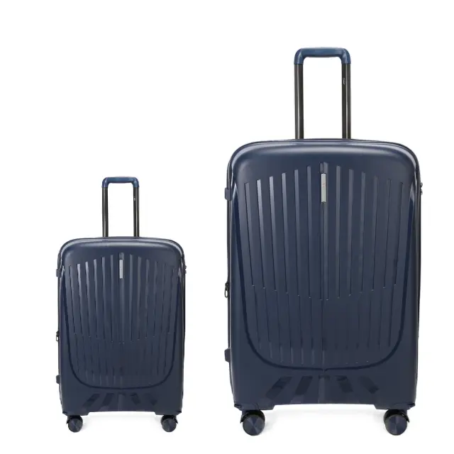 Σετ Βαλίτσες Cardinal 4005 καμπίνας μεγάλη 75,5x31,5x50 cm + 55x40x20 cm μπλε - Large