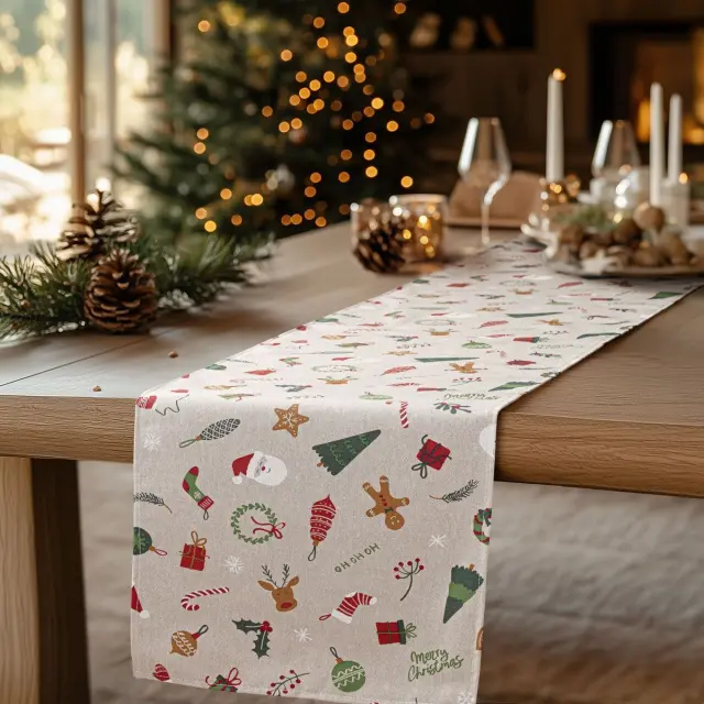 Beauty Home ΡΑΝΝΕΡ ΧΡΙΣΤΟΥΓΕΝΝΙΑΤΙΚΑ ΠΑΙΔΙΚΑ ΣΧΕΔΙΑ 32 cm x 1,5 m