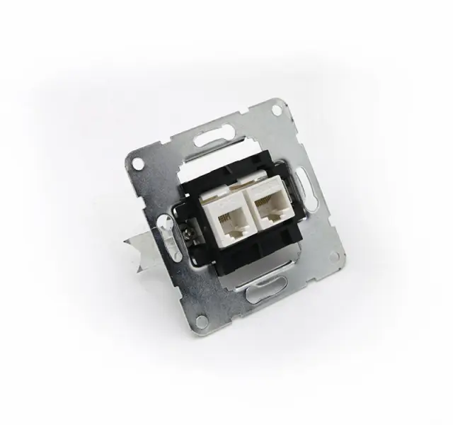 ΜΗΧΑΝΙΣΜΟΣ ΠΡΙΖΑΣ DATA RJ45 Cat.6+ΤΗΛΕΦΩΝΟΥ RJ11