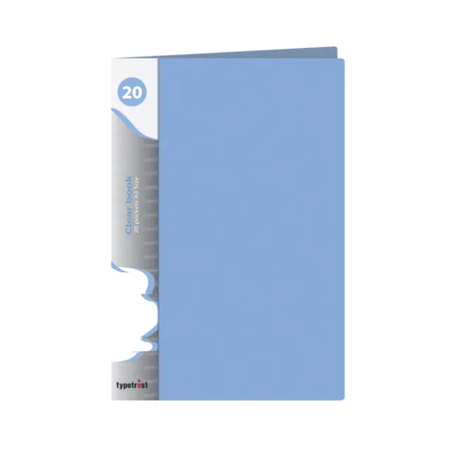 Typotrust Σουπλ Α3 20 φύλλων Μπλε (10320-03)