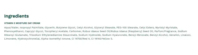 The Body Shop Vitamin E Moisture Day Cream 2