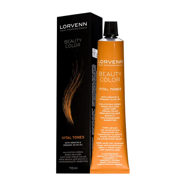 Lorvenn Beauty Color Professional 70ml 8.73-Ξανθό Ανοικτό Tobacco