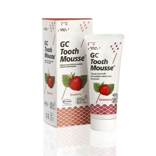 GC Dental Tooth Mousse Προστατευτική Κρέμα Δοντιών με Γεύση Φράουλα 40g