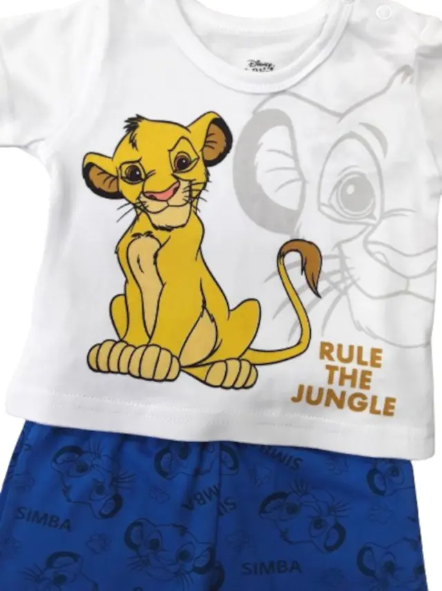 Μπλουζάκι με Σορτσάκι Simba Rule of Jungle Blue 80102610001 - 12 M (80cm) 2