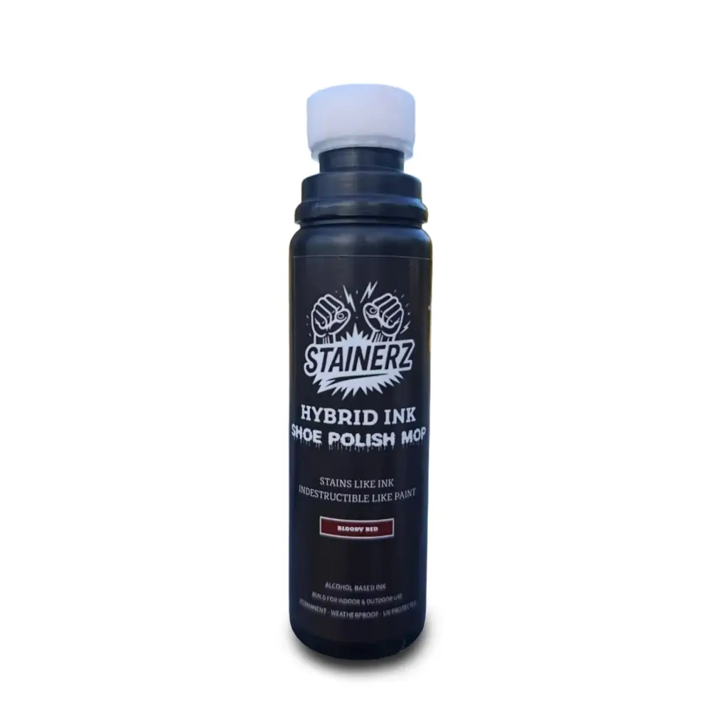 Stainerz Hybrid Ink Shoe Polish Mop 26mm Bloody Red