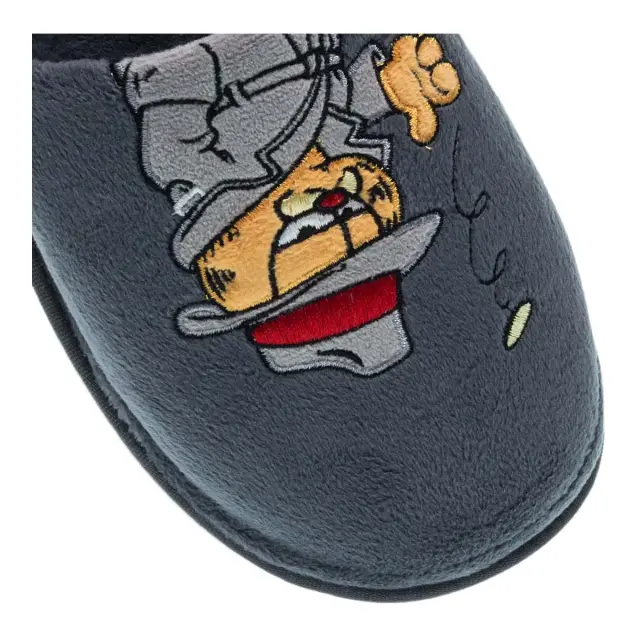 Parex Ανδρικές Παντόφλες Garfield, Χρώμα Γκρι 3