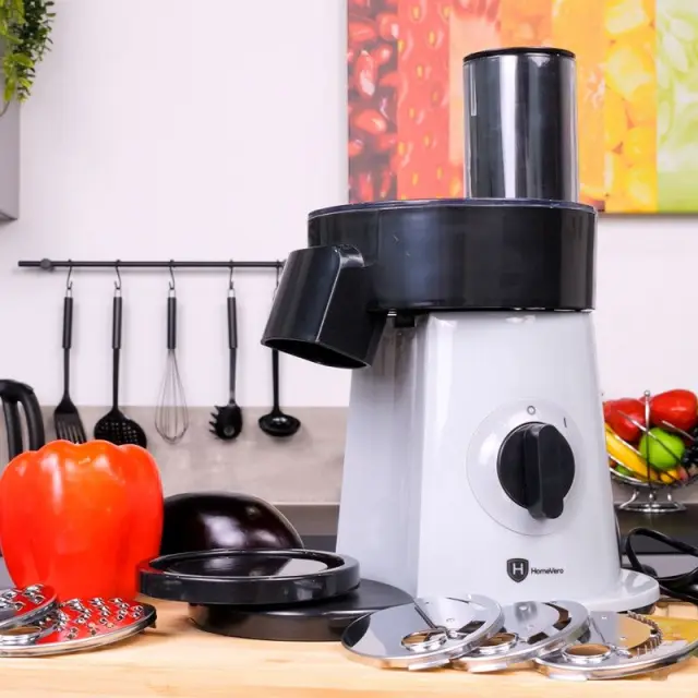 Smart Slicer - Πολυκόφτης με 6 λεπίδες από ανοξείδωτο ατσάλι 200W HomeVero HV-SPS200 2
