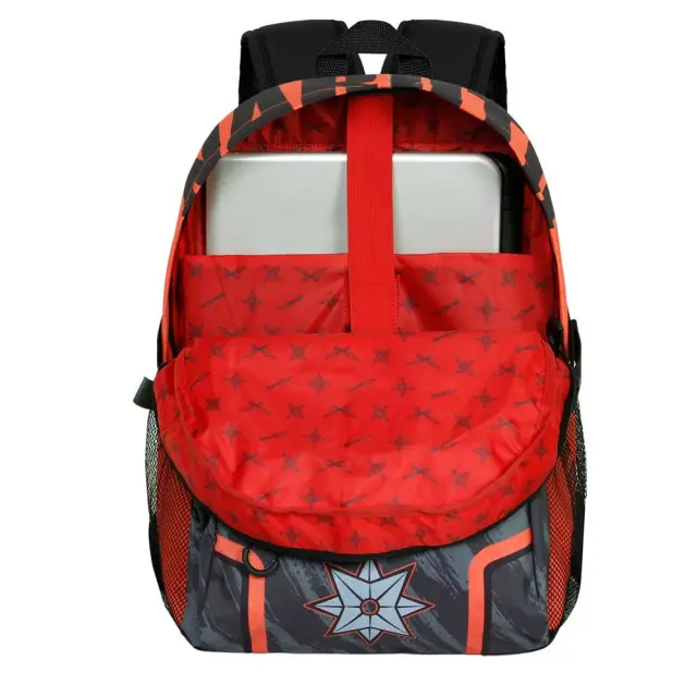 Τσάντα πλάτης Naruto Grey FAN Fight Backpack 2.0 Naruto Shuriken 44εκ 05396 2