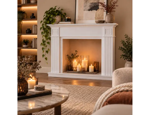 Πλαίσιο Τζακιού Da Vinci Classic Fire με διαστάσεις 110x36x96cm - Δεν περιλαμβάνεται το τζάκι 8711252380001