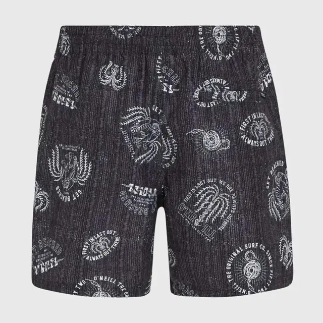 O'neill Men's Cali Print 15inch Swim Shorts Μαύρο 2800192-39115 (O'neill) - Medium 2