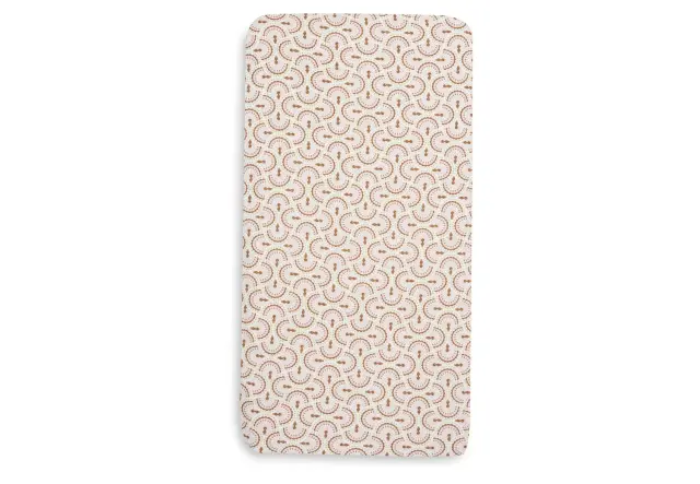 Jollein: Fitted Sheet - Jersey - Plumes σεντόνι κούνιας με λάστιχο 70/75x140/150cm 3
