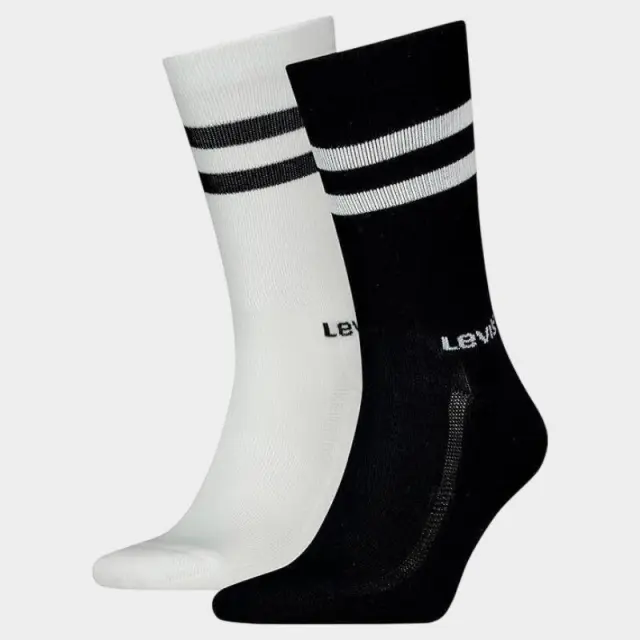 Σετ Κάλτσες Levis 701226930-001 Μαύρο Ασπρο - 43-46