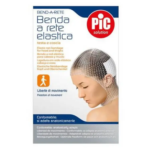 Pic Solution Bend-A-Rete Ελαστικός Δικτυωτός Επίδεσμος για το Κεφάλι και το Γοφό 1Τμχ.