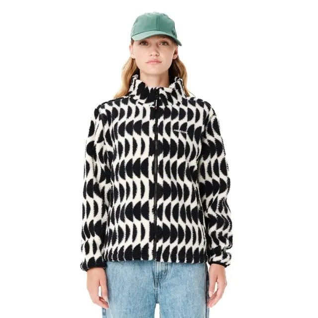 Emerson Women's Full Zip Sherpa (262.EW290.160-PR613 OFF WHITE) - Μπέζ
