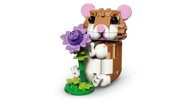 LEGO Creator 3-in-1 Cute Hamster with a Flower για 7+ Ετών 166τμχ