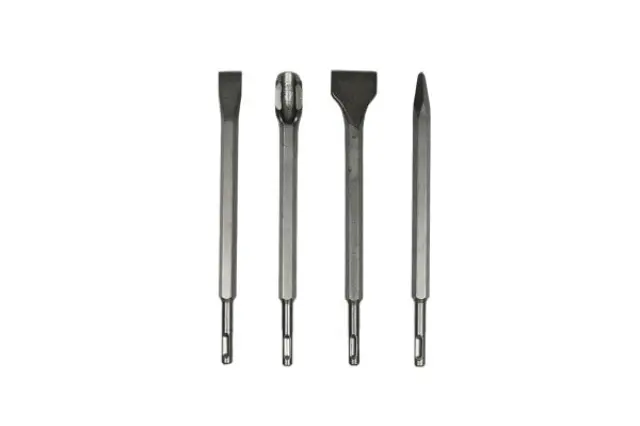 Chisel set stone 4 pieces SDS+