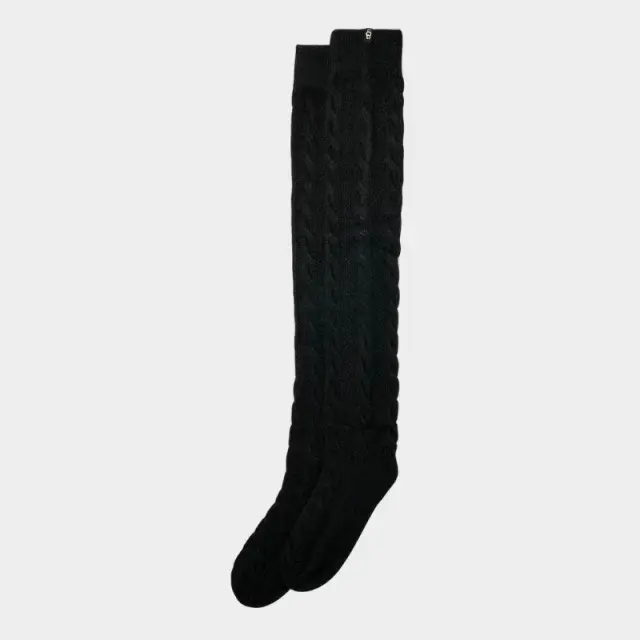 Ψηλές Καλτσες Ugg Zanika Thigh High 1171626-0071 Μαύρο - ONESIZE