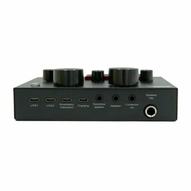 Andowl Q-MIC1 Εξωτερική Επαγγελματική Κάρτα Ήχου Συνδεσιμότητα USB 2