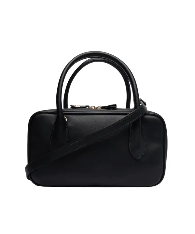 Twinset - Γυναικεία Τσάντα Medium Bowler Bag 252TD8062-00006 Μαύρο 2