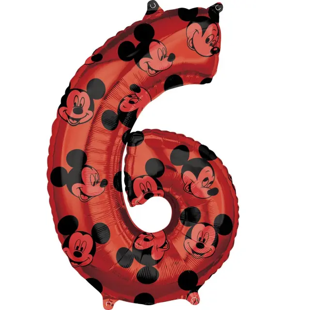 Μπαλόνι Φοιλ 26 Νούμερο 6 Mickey Mouse Forever / 66 εκ