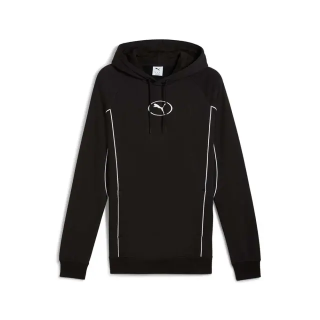 Puma Sport Fleece Hoodie (688394-01) - Μαύρο