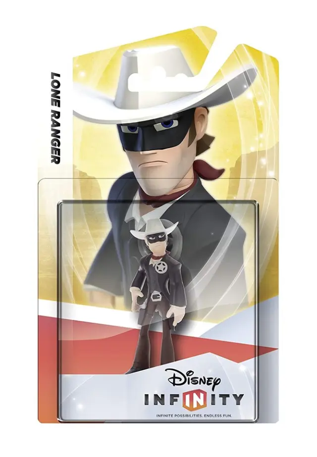 Disney Infinity Character - Lone Ranger - Video Game Toy CRD 48060