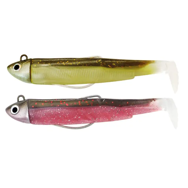 Σιλικονούχο Fiiish Black Minnow Νο2 Combo BM3010 Double Combo Search - 8gr Sparkling Brown + Rose