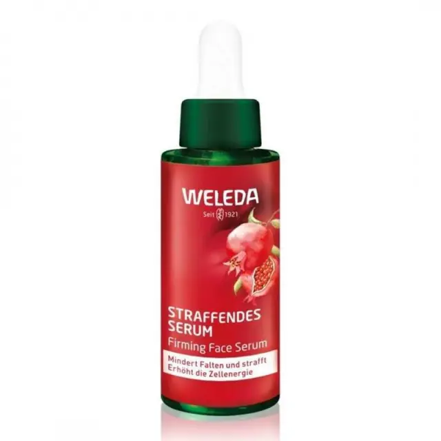 WELEDA Serum Ρόδι με Συσφιγκτική Δράση - Ρόδι & Πεπτίδια Μάκα 30ml