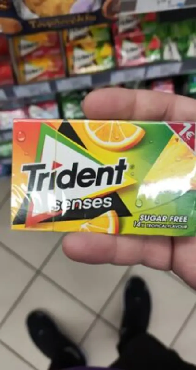Trident Senses Tropical Χωρίς Ζάχαρη 27gr 1 τμχ