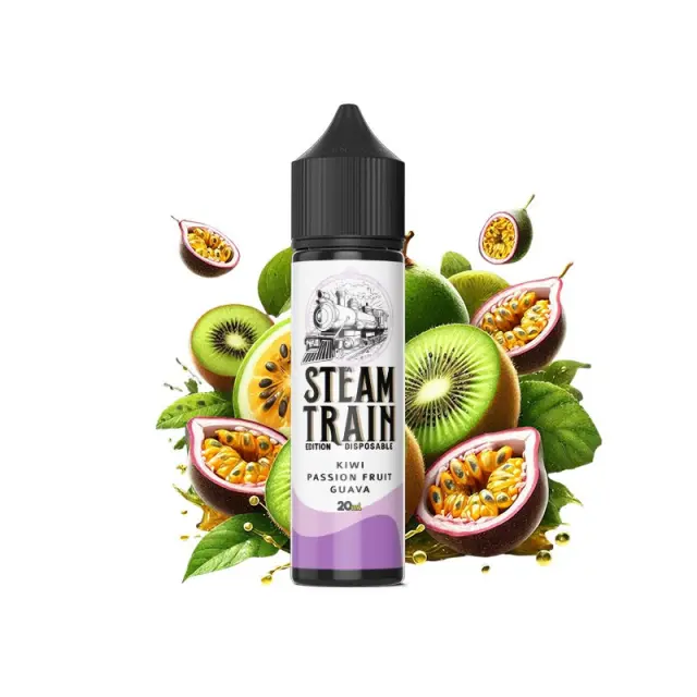 Steam Train Disposable Edition Kiwi Passion Fruit Guava 20/60ml 60ml